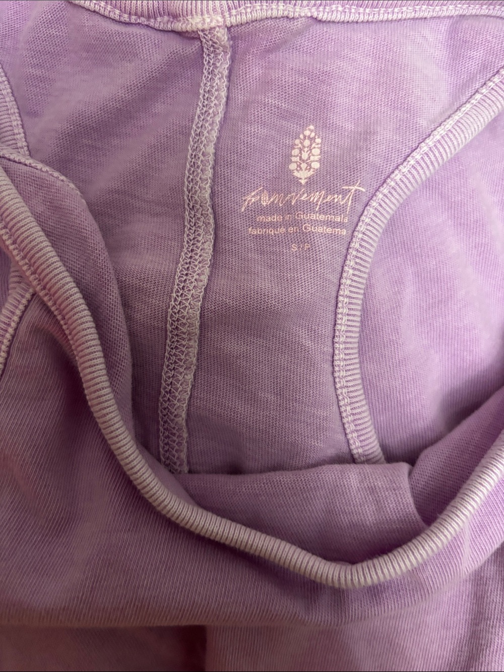 FP Movement Rundown Tank, Purple, Small - Picture 8 of 9